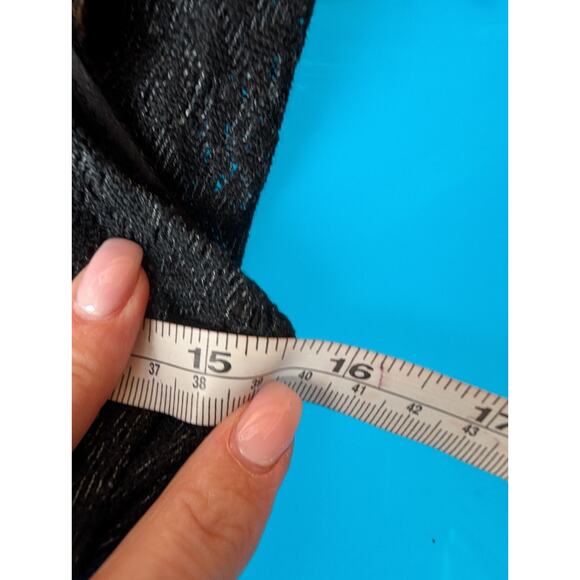 Free People Black Asian Rose Boho Whimsigoth Lace Cutout Crochet Mini Dress 2 - Picture 11 of 12